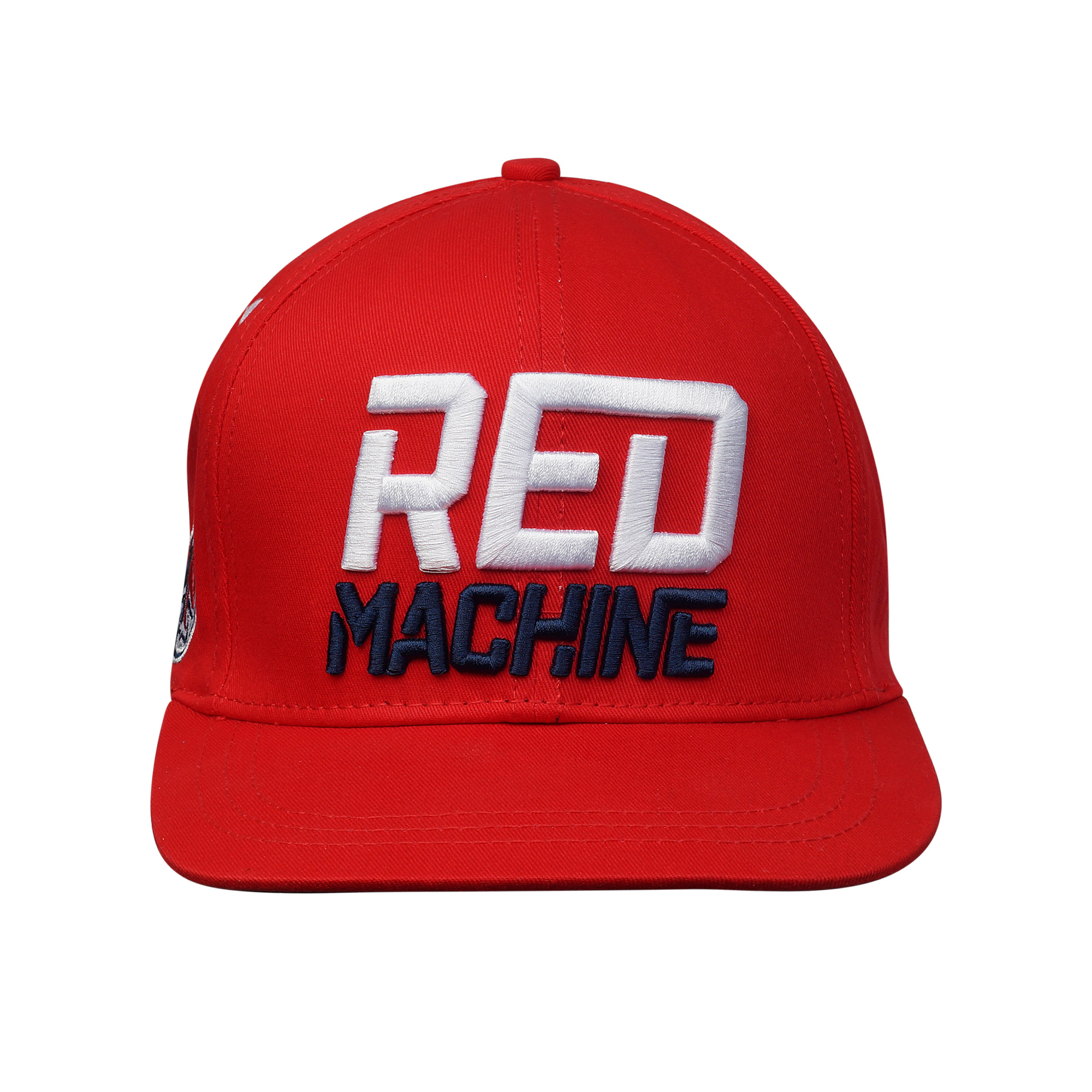 Кепка с плоским козырьком мужская  Red Machine красная