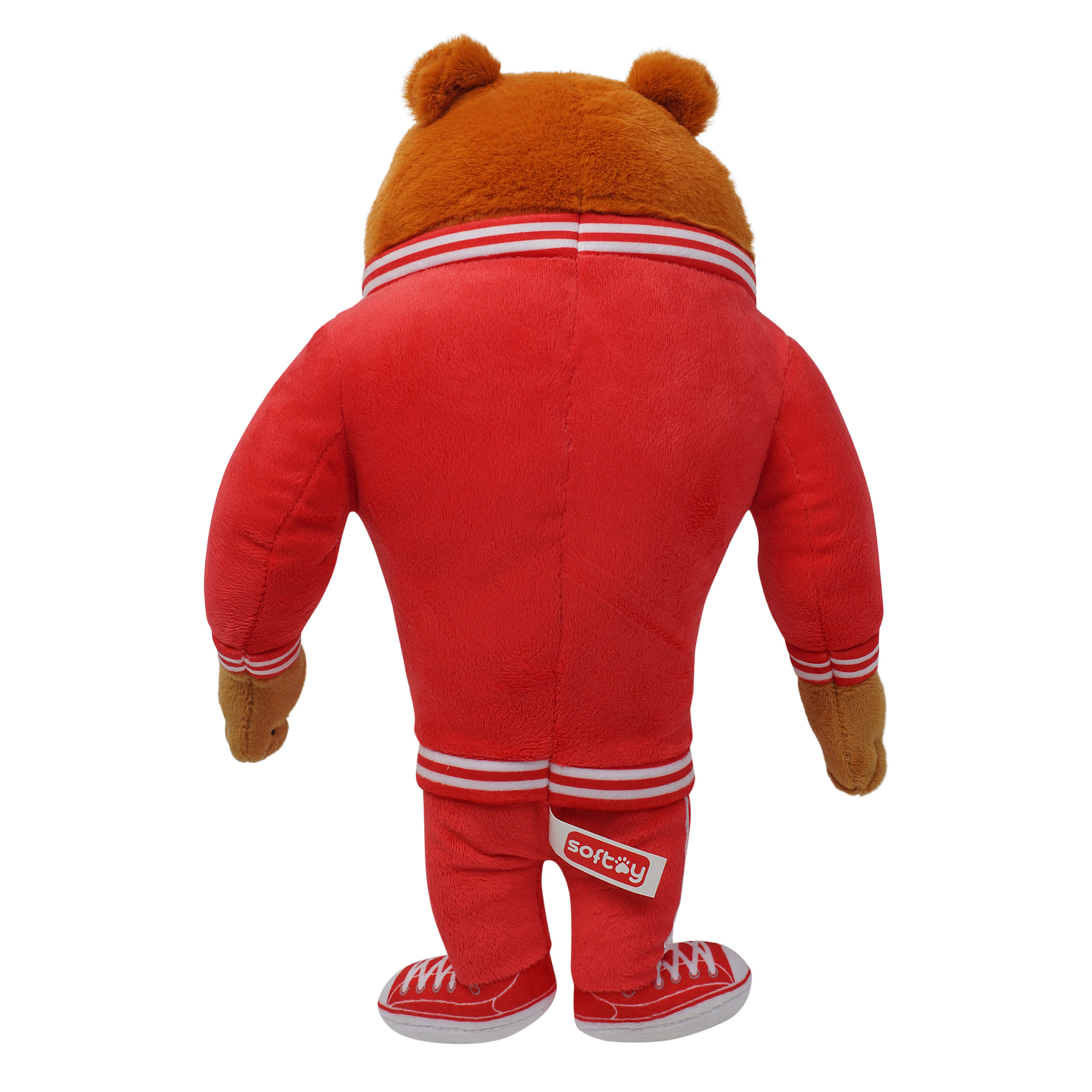 Softoy Игрушка мягкая Медведь спортсмен  32см