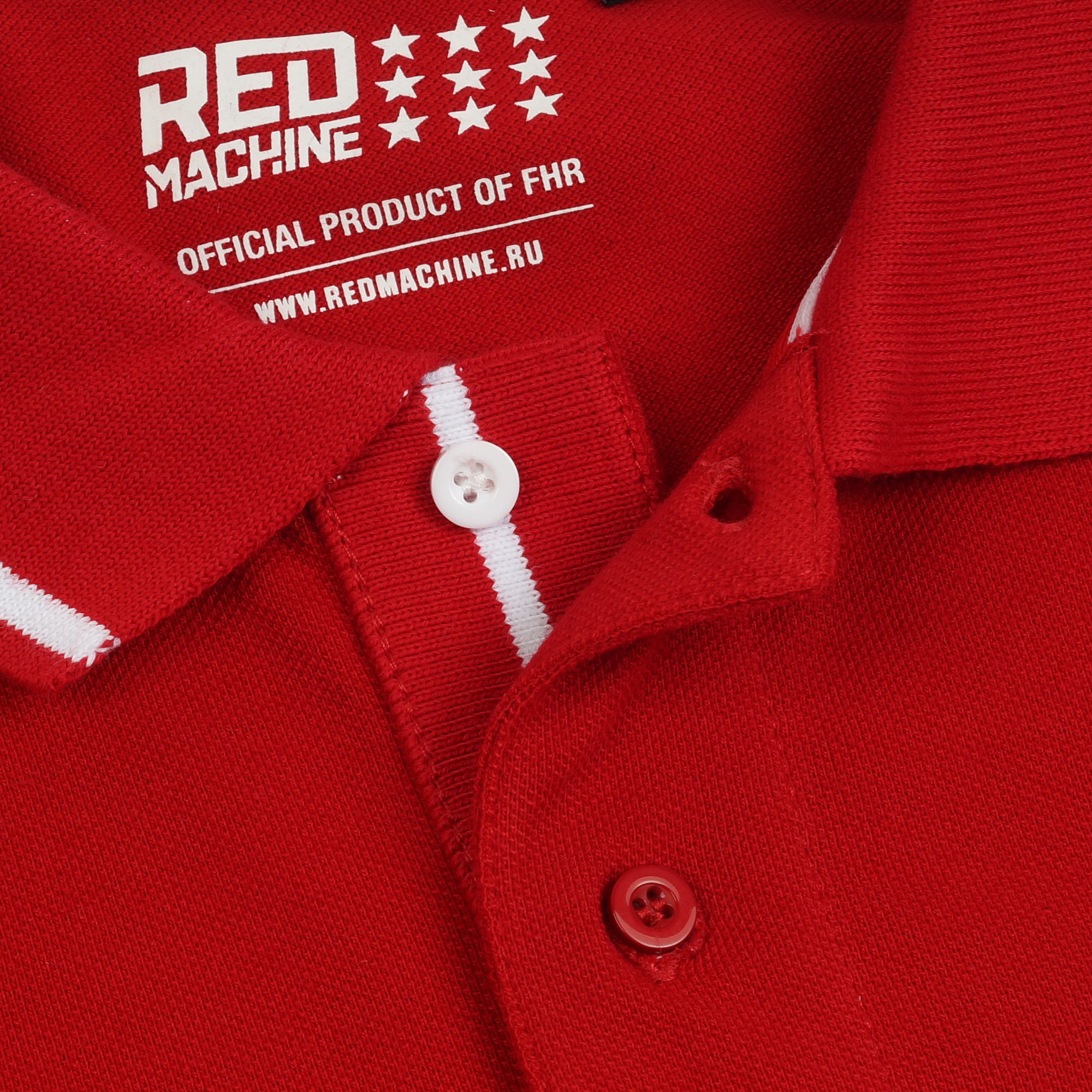 Поло мужское красное 'Red Machine"