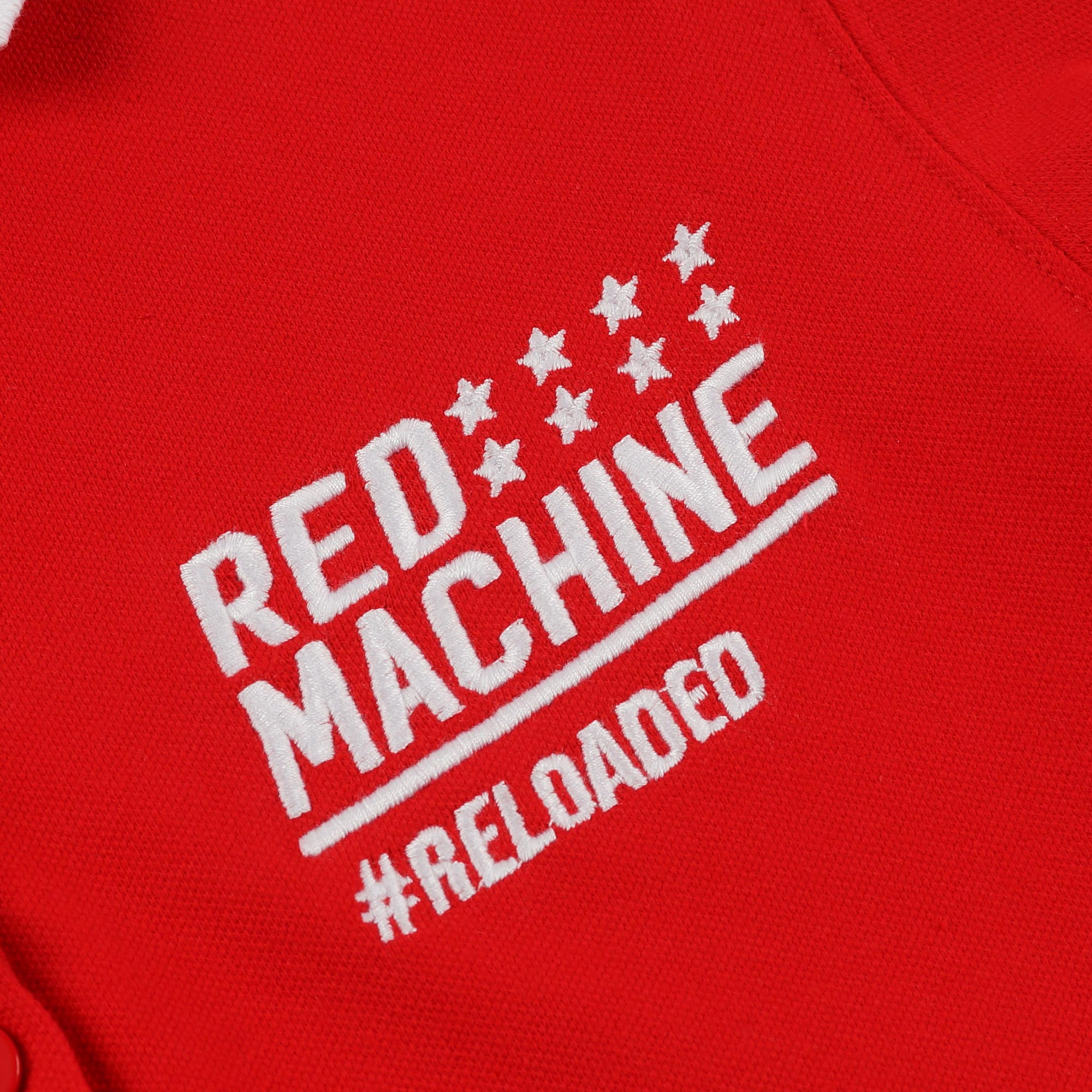 Поло женское красное "Red Machine. Reloaded"