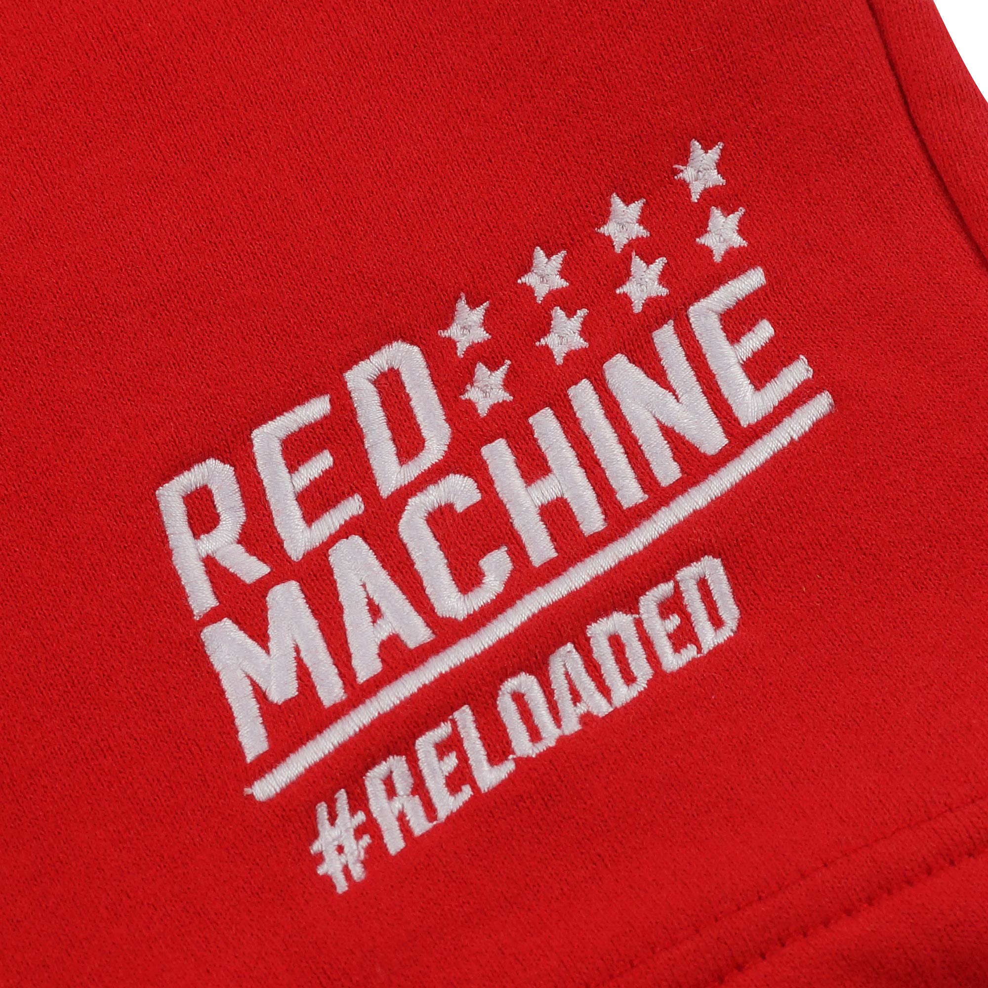 Шорты детские  красные "Red Machine. Reloaded"
