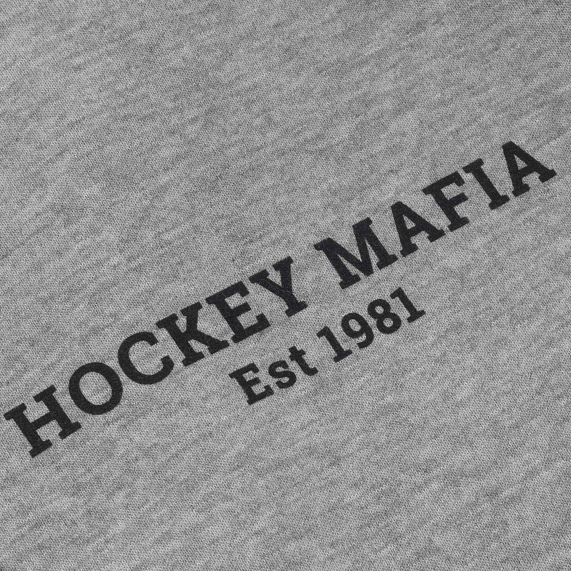 Брюки спортивные мужские "Hockey Mafia. Est 1981" серые