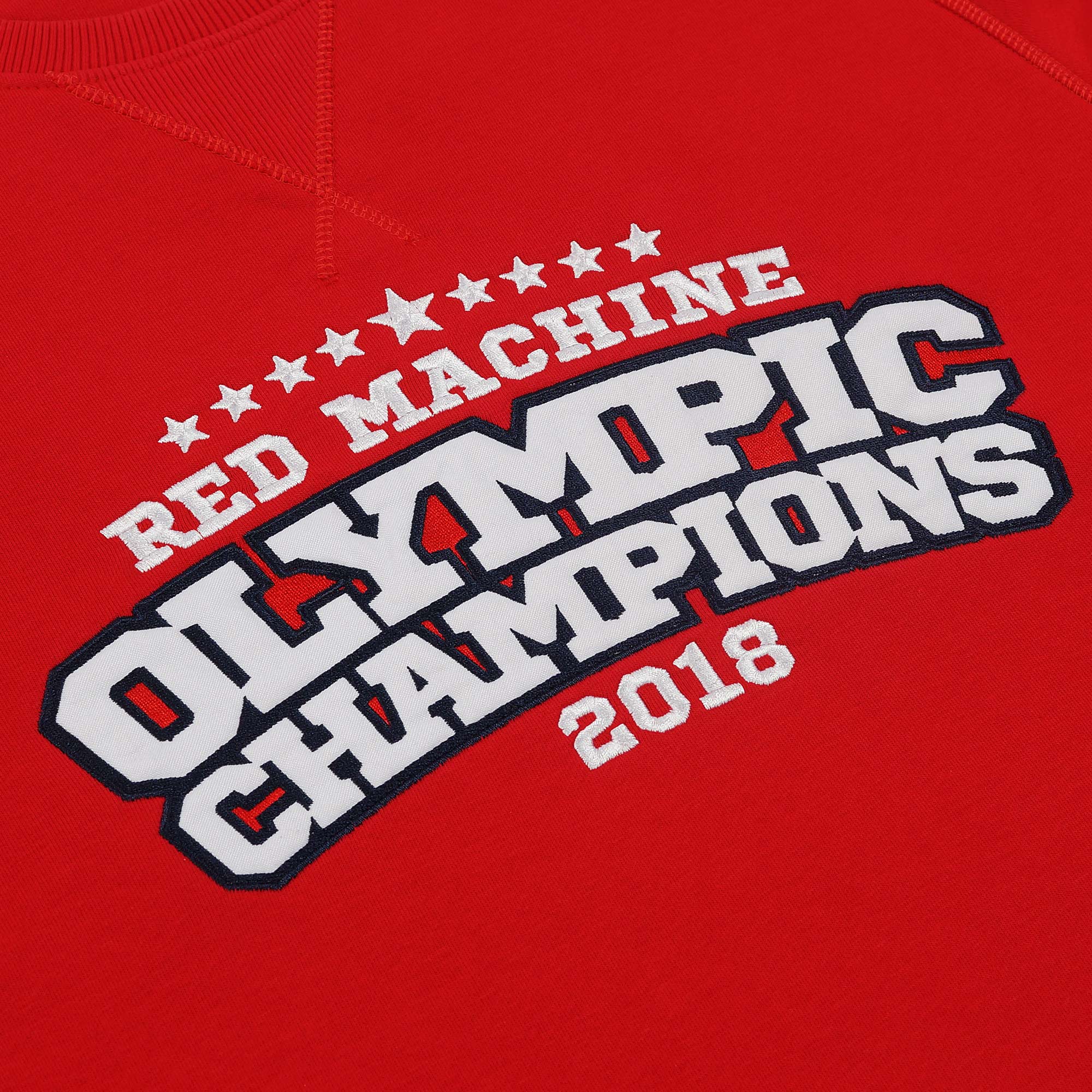 Свитшот мужской красный "Olympic Champions"