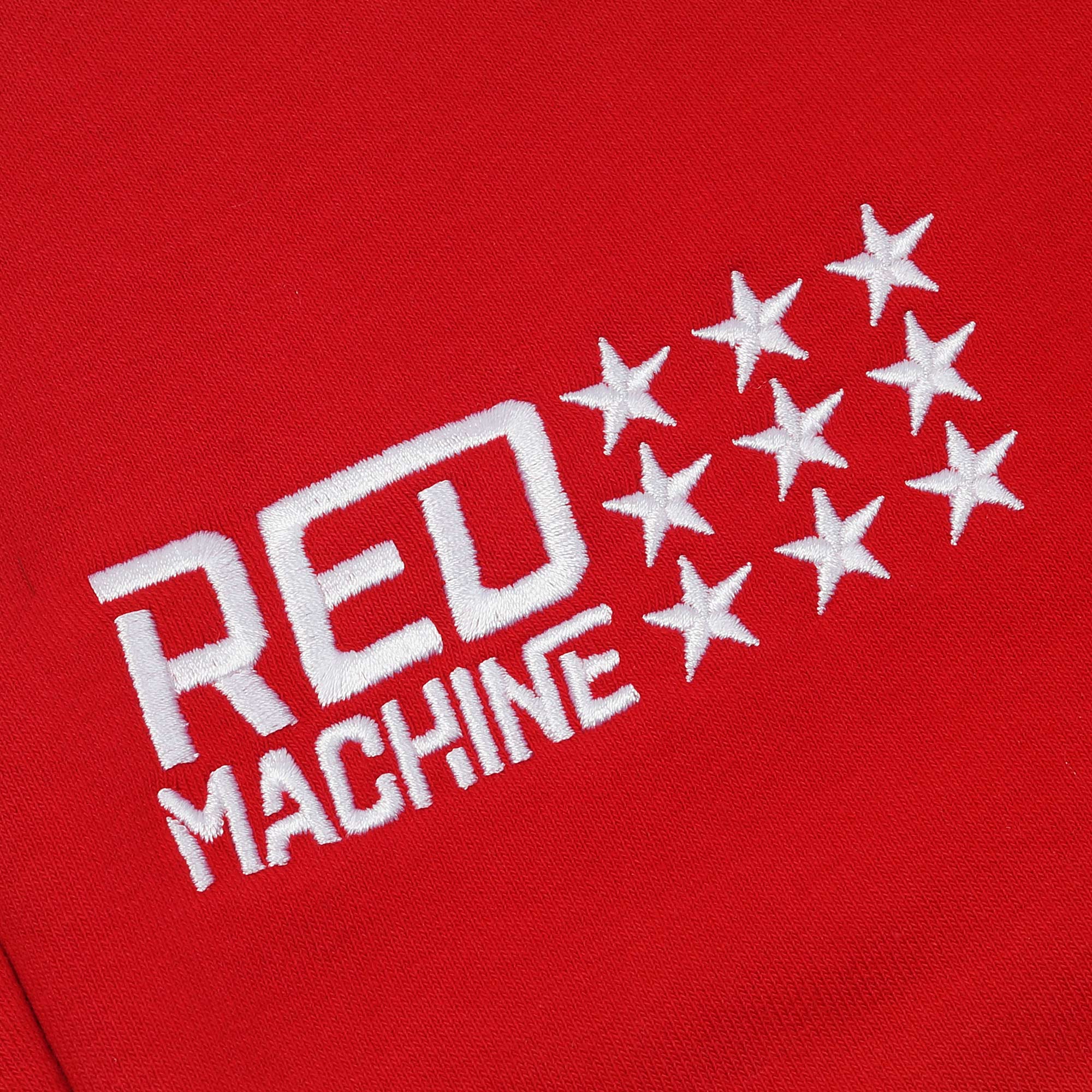 Штаны спортивные мужские красные "Red Machine. 9 звезд"