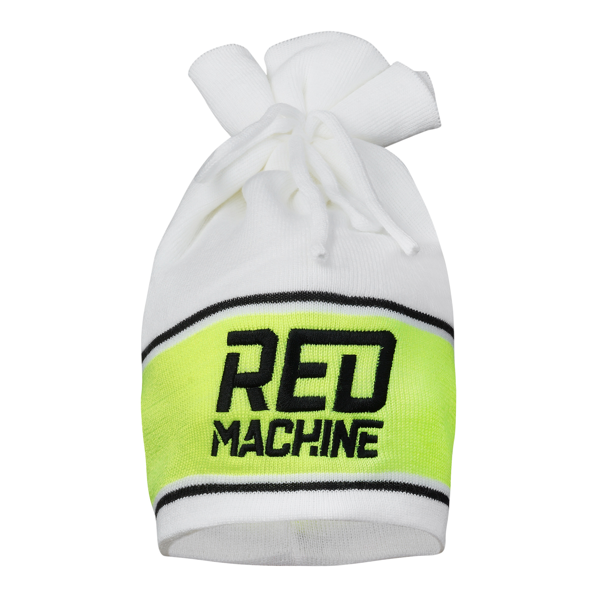 Шапка белая "Red Machine. Neon"