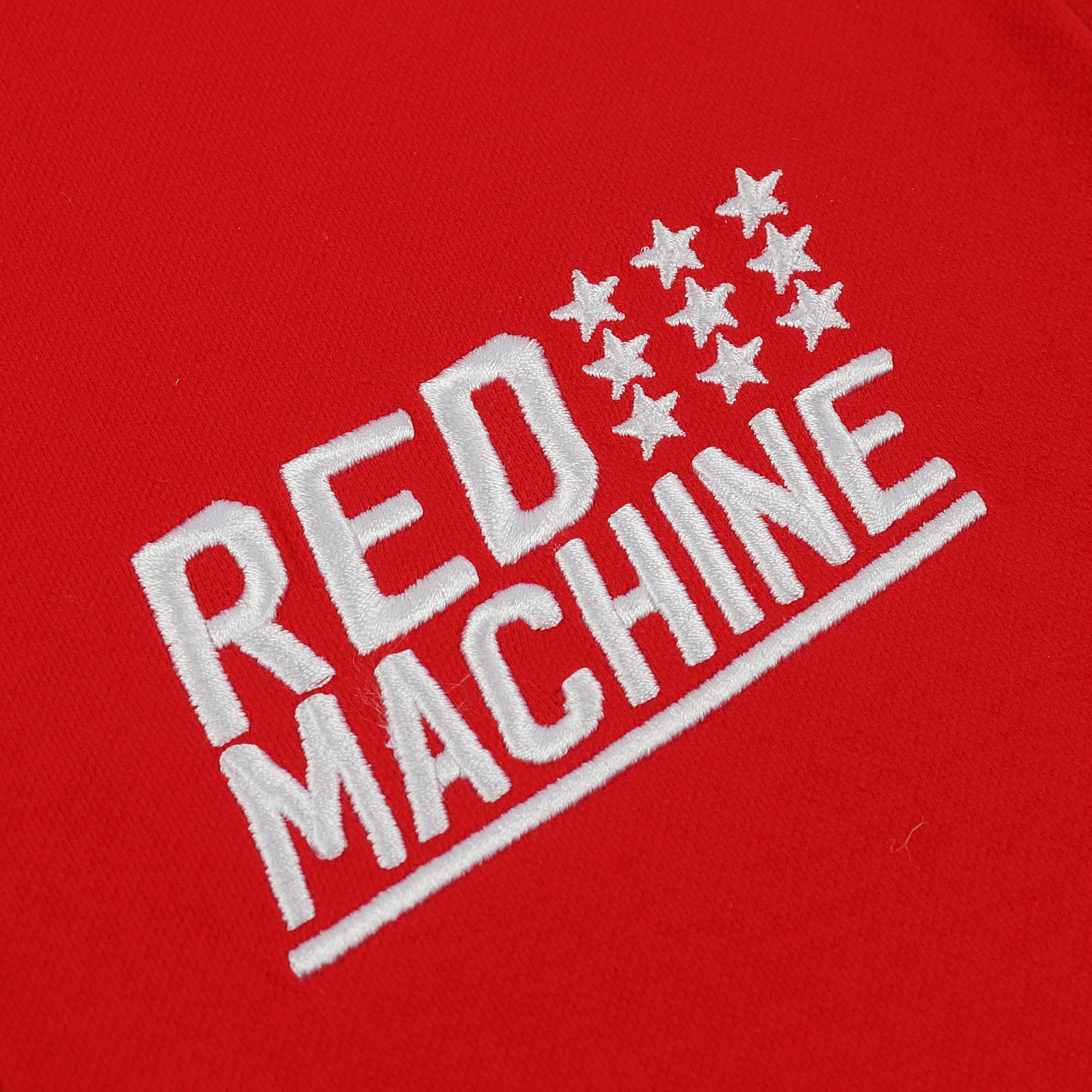Поло мужское красное "Red Machine"