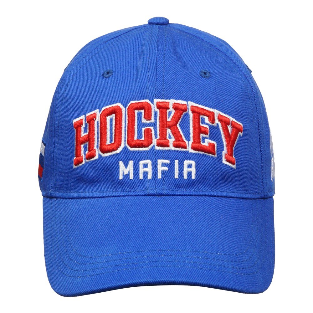 Бейсболка синяя "Hockey Mafia", арт.КМ00036/0112
