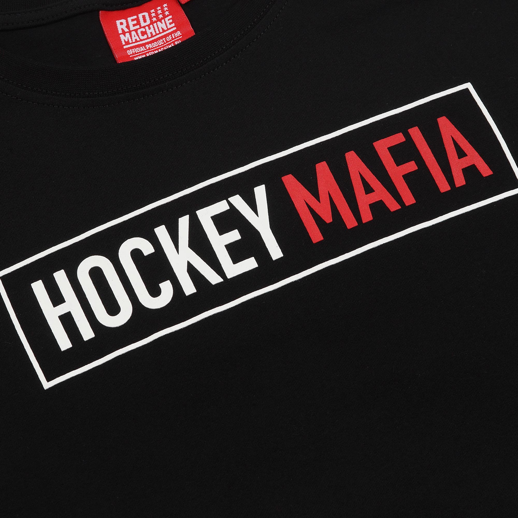 Футболка женская черная "Hockey Mafia"
