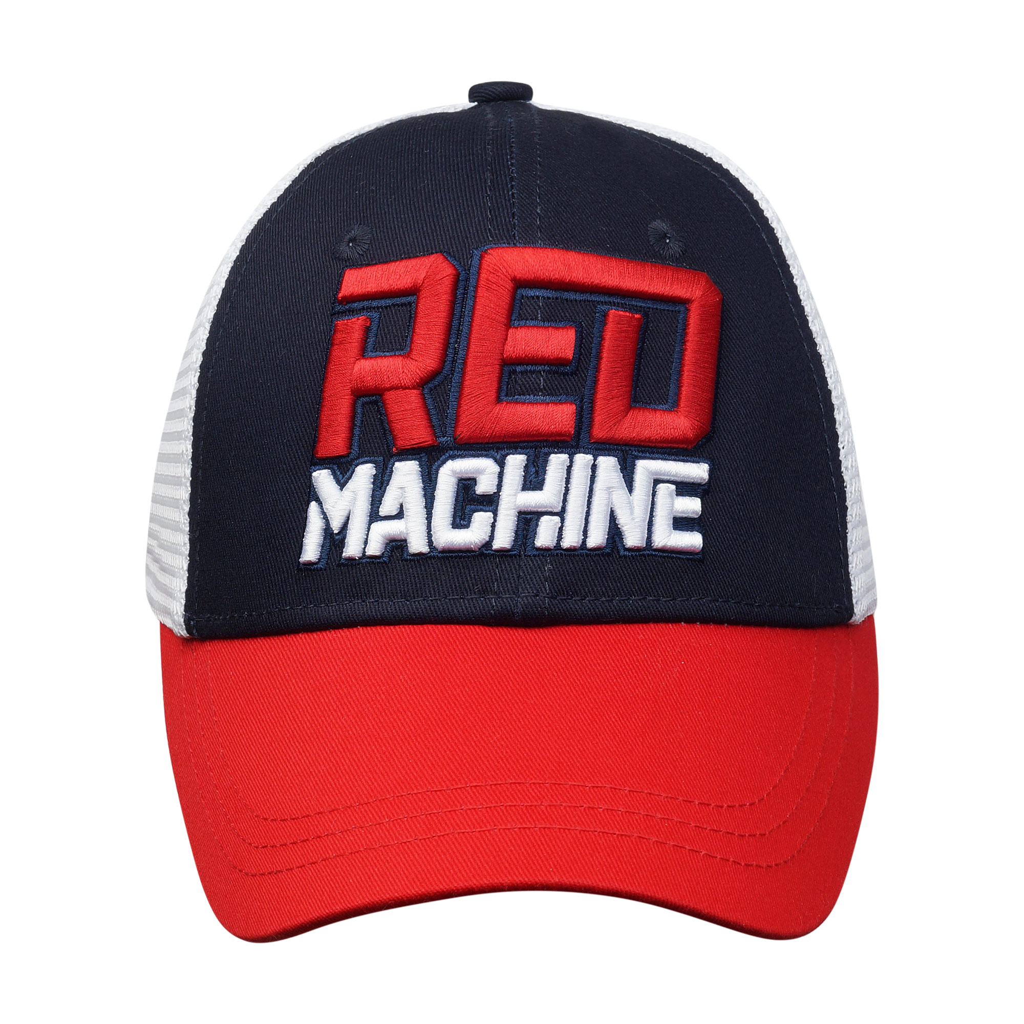 Бейсболка мужская Red Machine c красным козырьком