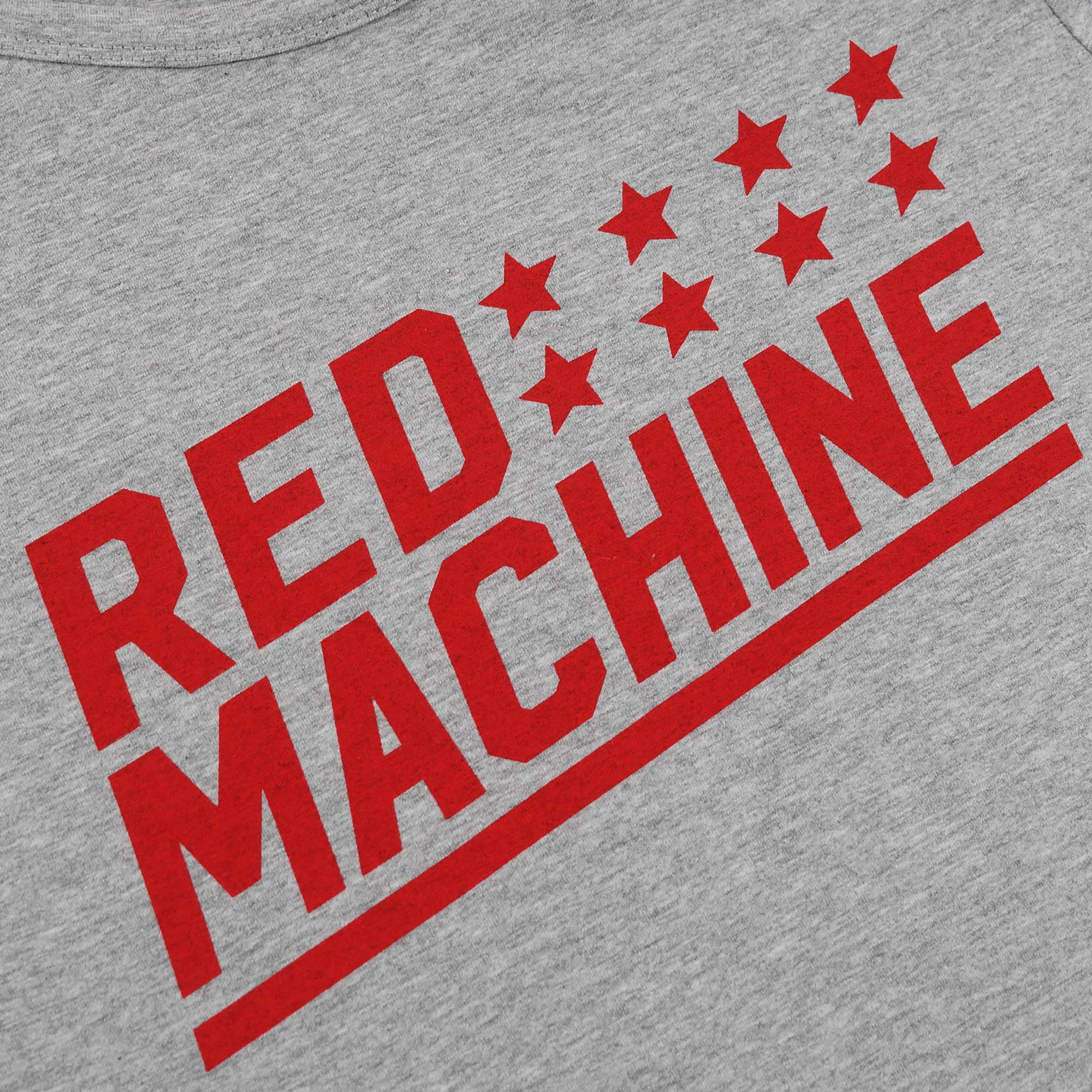 Футболка женская серая "Red Machine"