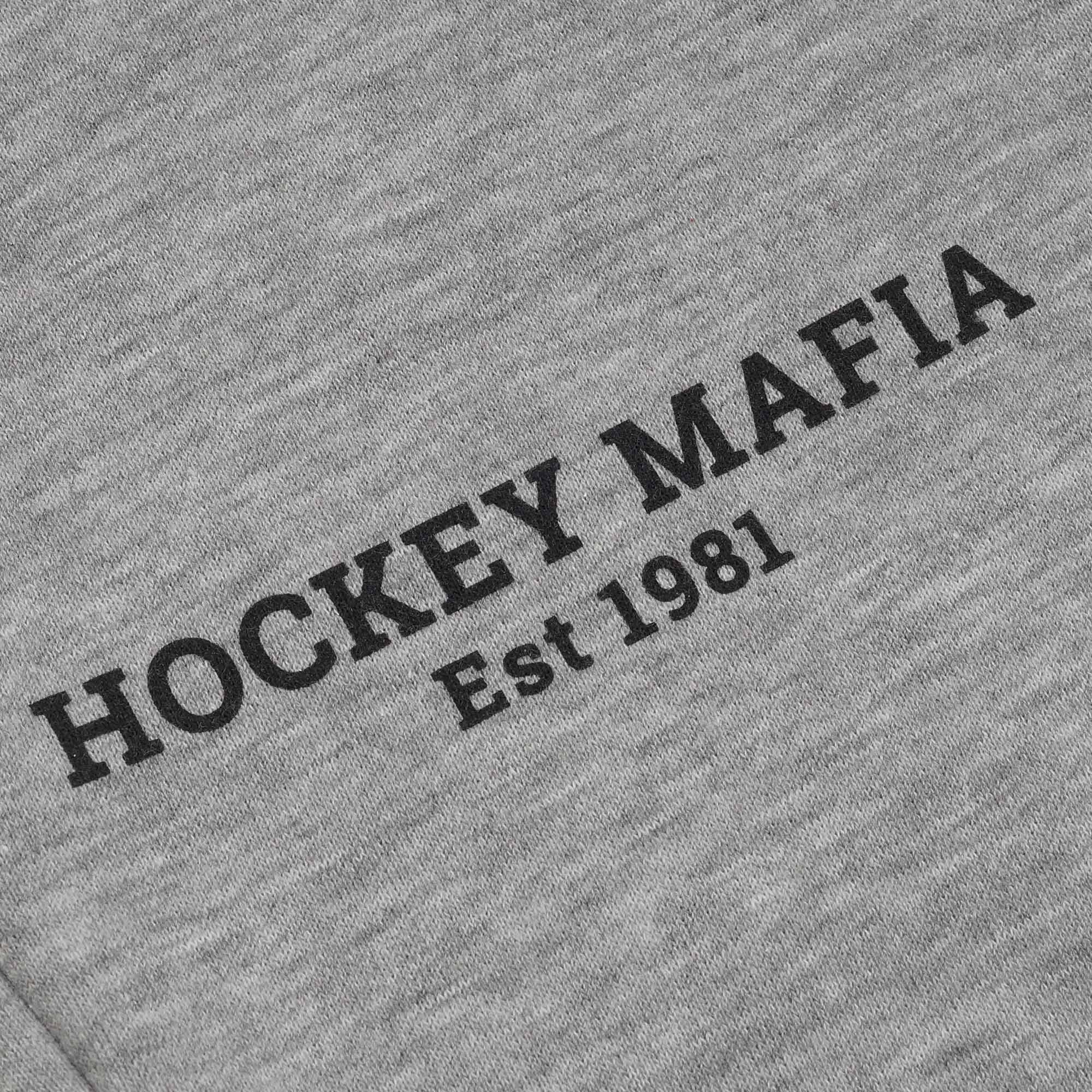 Брюки спортивные детские "Hockey Mafia. Est 1981" серые