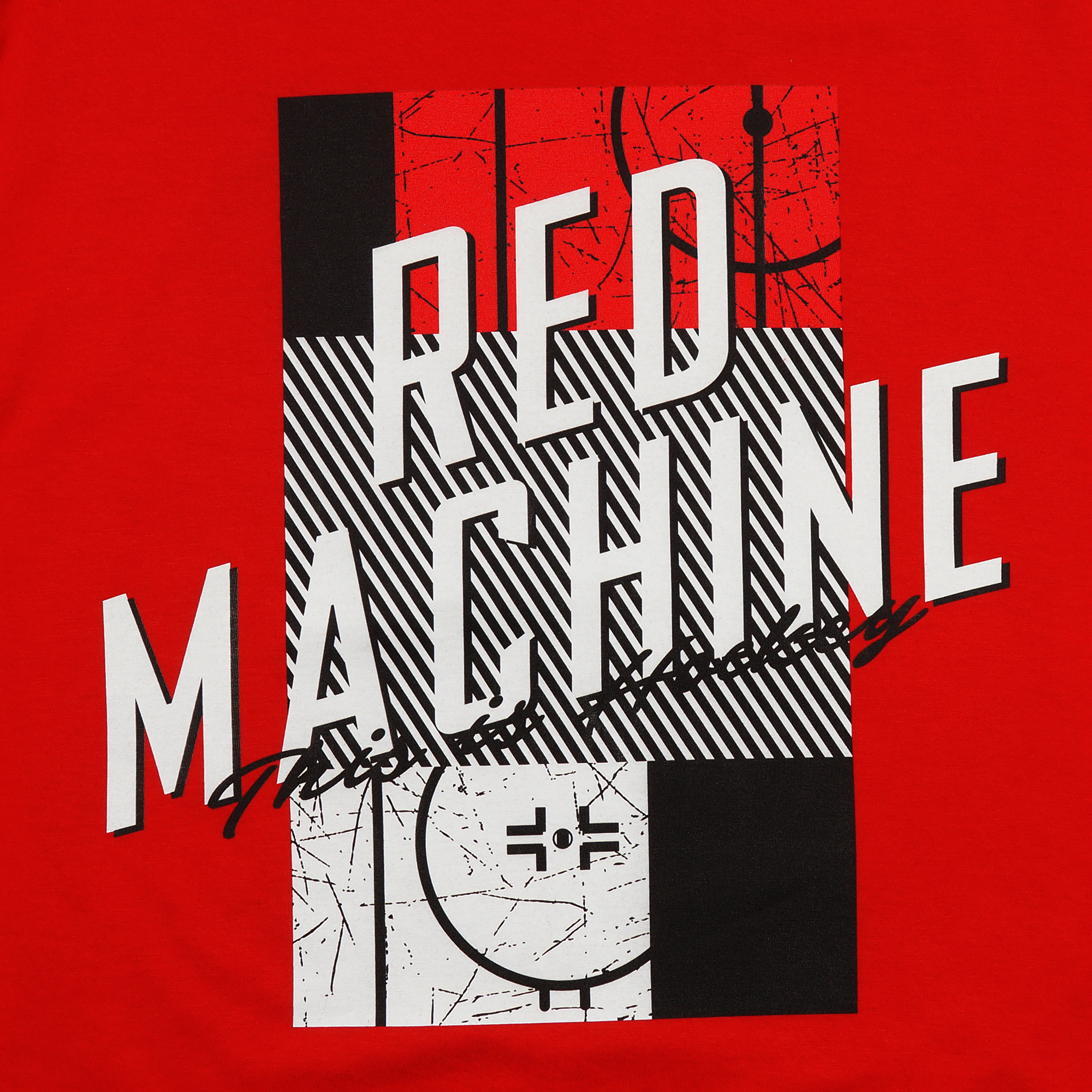 Футболка RED MACHINE красный
