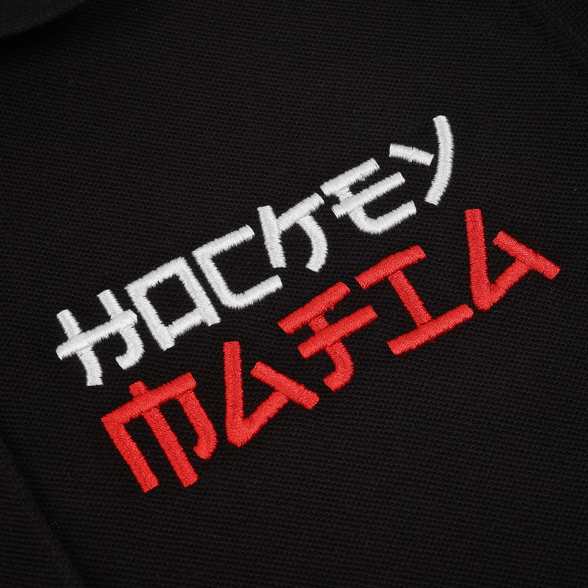 Поло женское "Hockey Mafia" черное