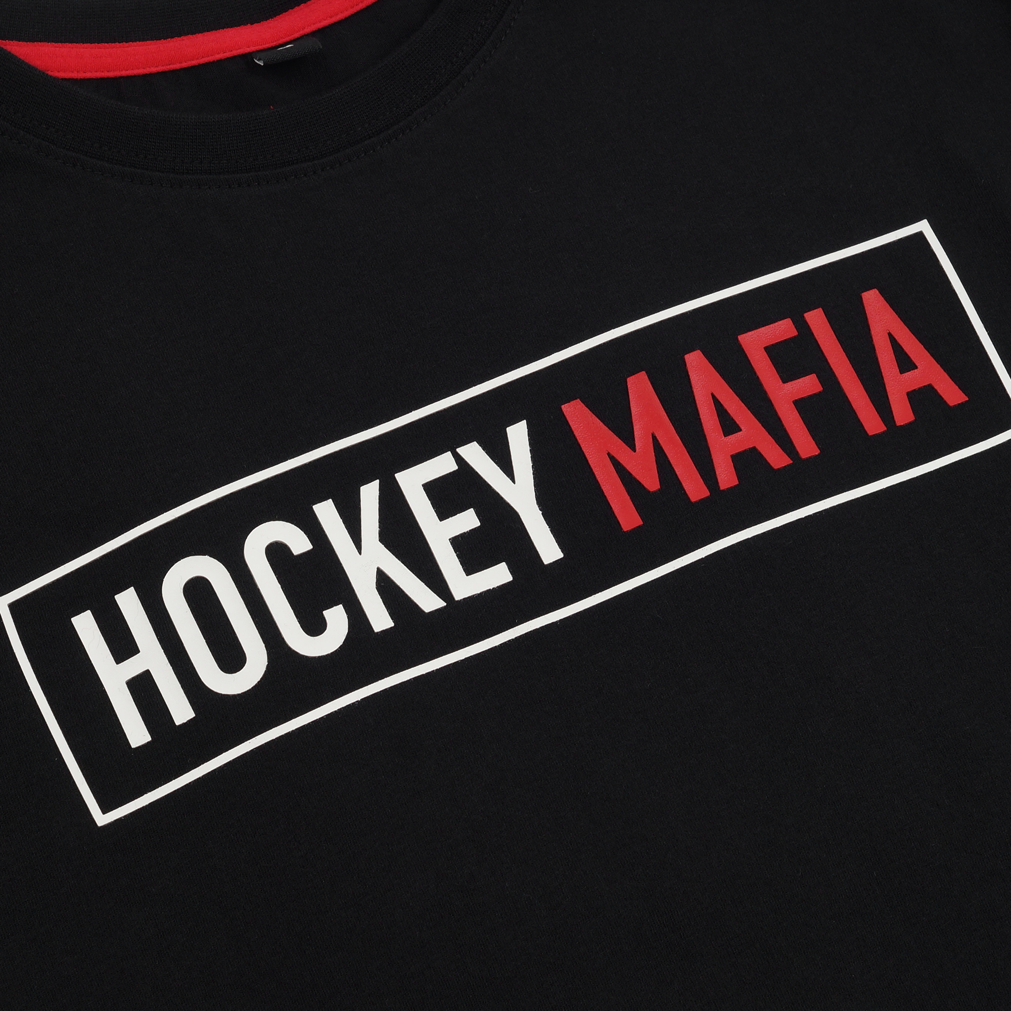 Футболка женская  черная "Hockey Mafia"